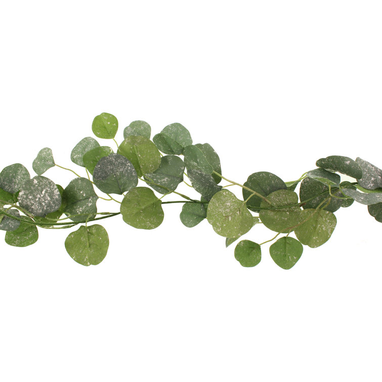 The Seasonal Aisle 180Cm Faux Eucalyptus Garland Wayfair.co.uk